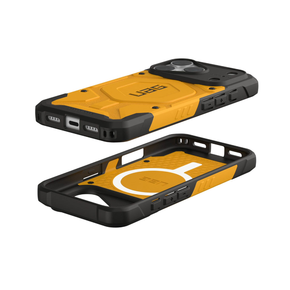 iPhone 18 Pro / 17 Pro Pathfinder Deksel - MagSafe Kompatibel - Gul