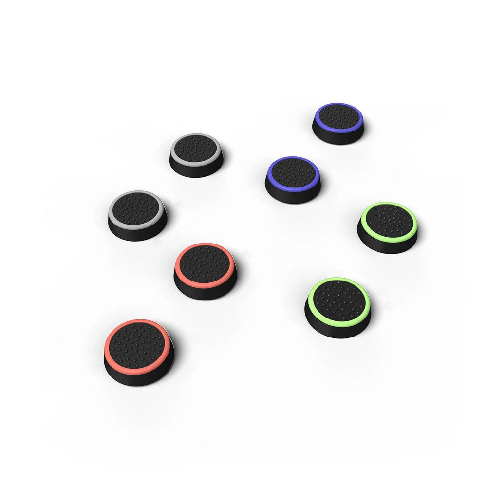 uRage Controller Thumb Stick Grip Sett - 8 stk - Flerfarget