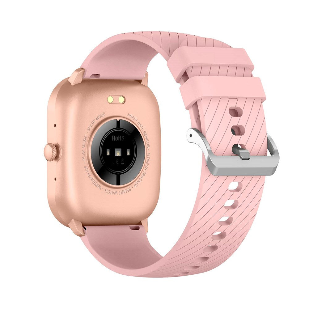 Denver SWC-187 Bluetooth Smartklokke med Helsesporing & Stemmekontroll - Rosa