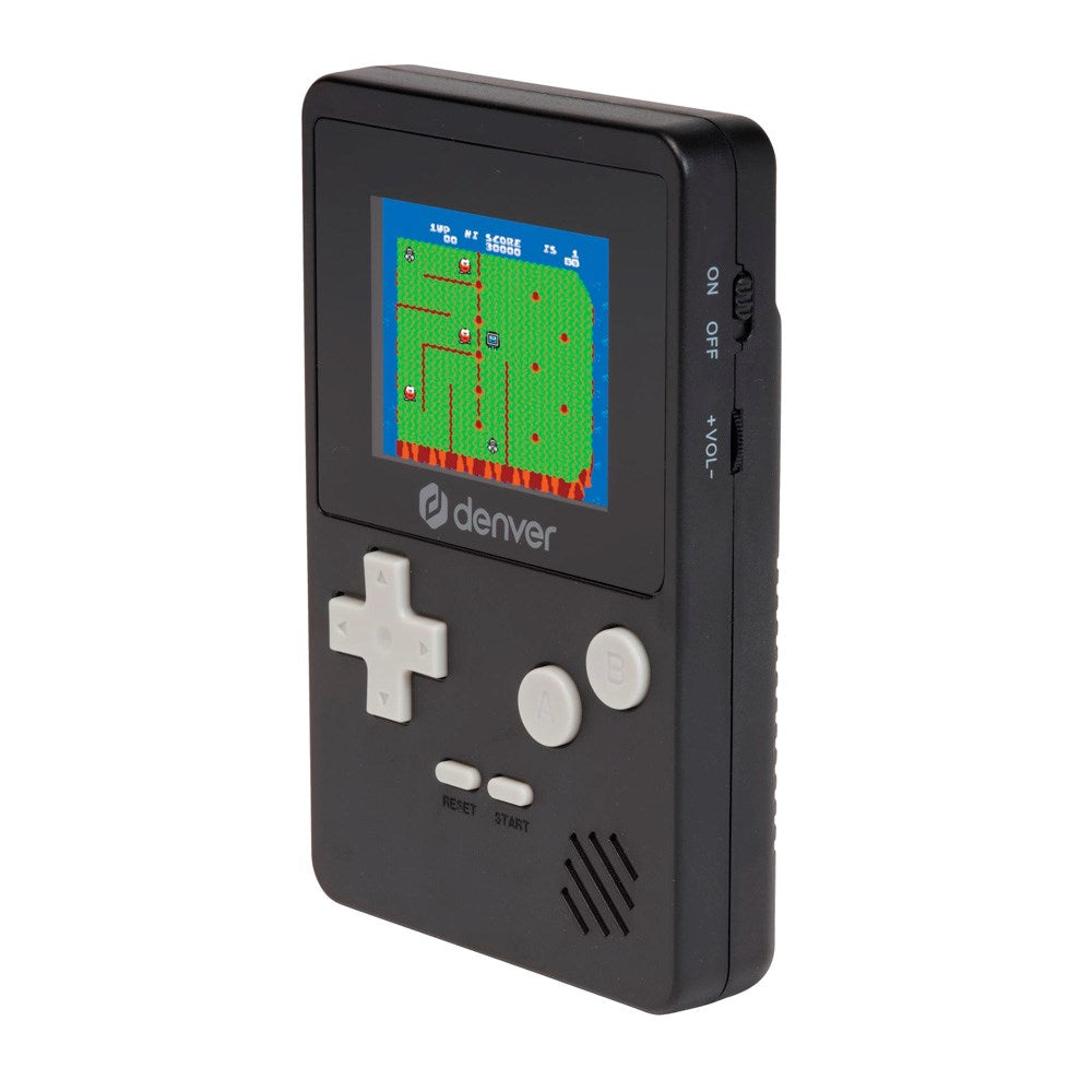 Denver GMP-290 Gamepad - Spillkonsoll med 200 Innebygde Spill - Svart