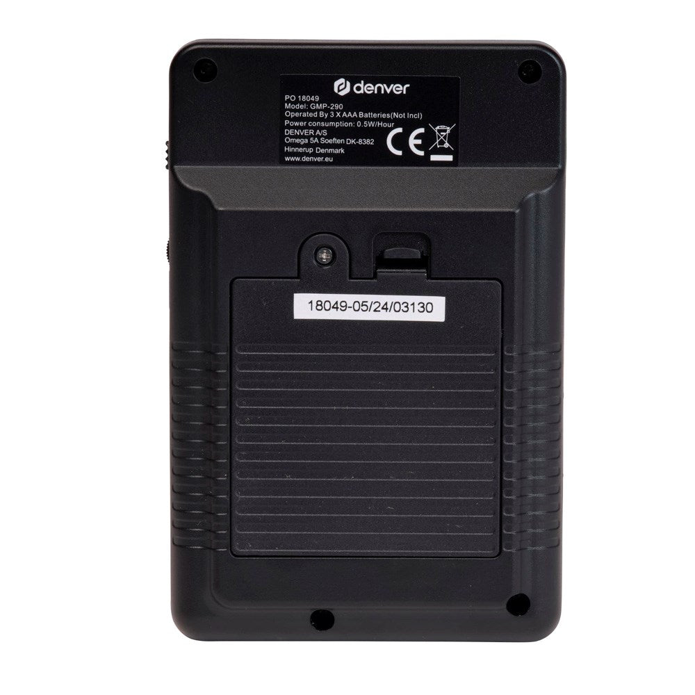 Denver GMP-290 Gamepad - Spillkonsoll med 200 Innebygde Spill - Svart