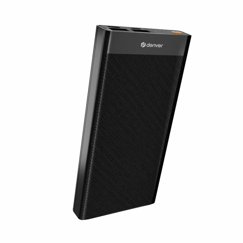 Denver PQC-10008 22.5W PowerBank - 10.000 mAh - Svart
