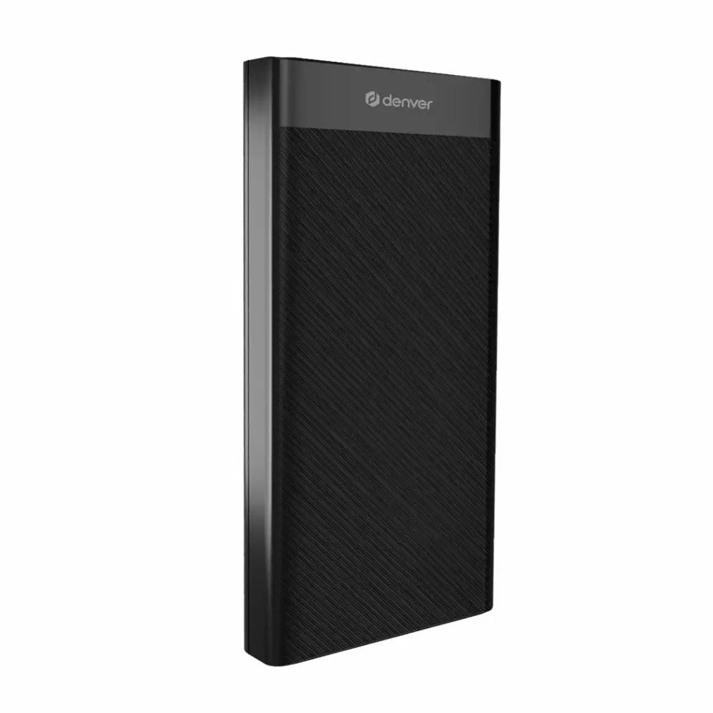 Denver PQC-10008 22.5W PowerBank - 10.000 mAh - Svart