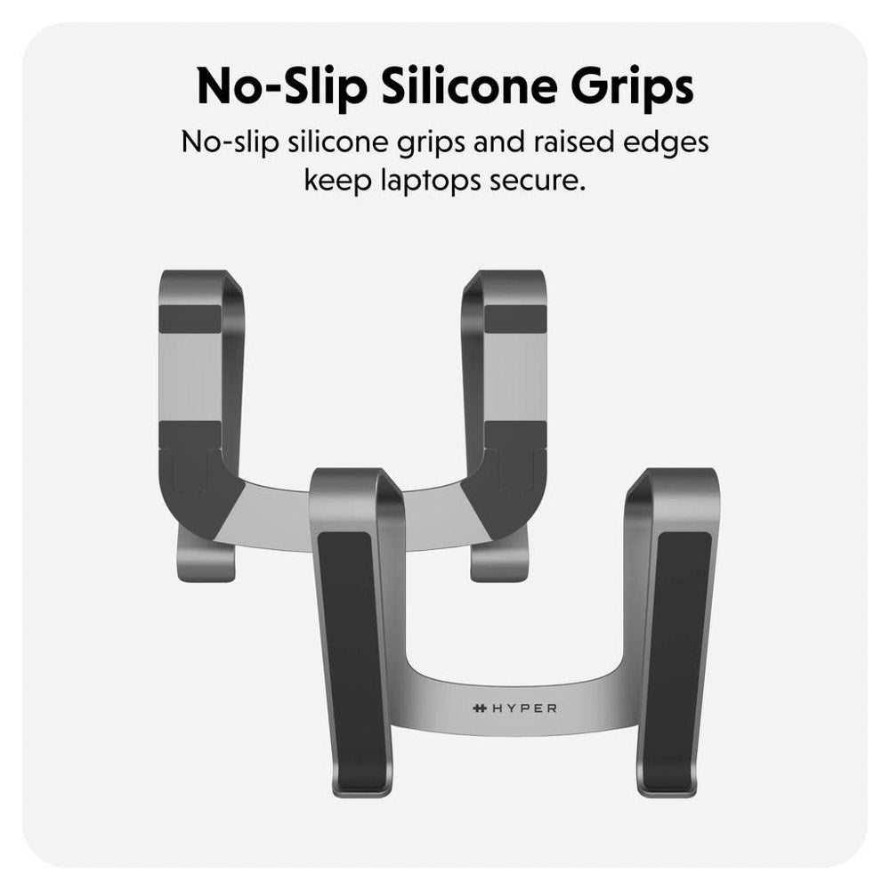 Hyper HyperSpace Ergonomisk Laptop Stativ - Space Grey