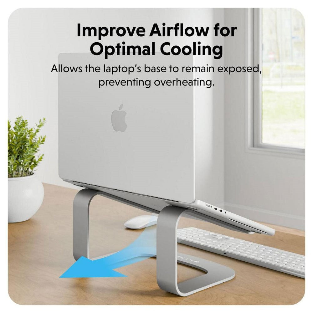 Hyper HyperSpace Ergonomisk Laptop Stativ - Space Grey