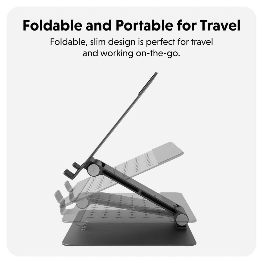 Hyper HyperSpace Ergonomisk Justerbar Laptop Stativ - Space Grey