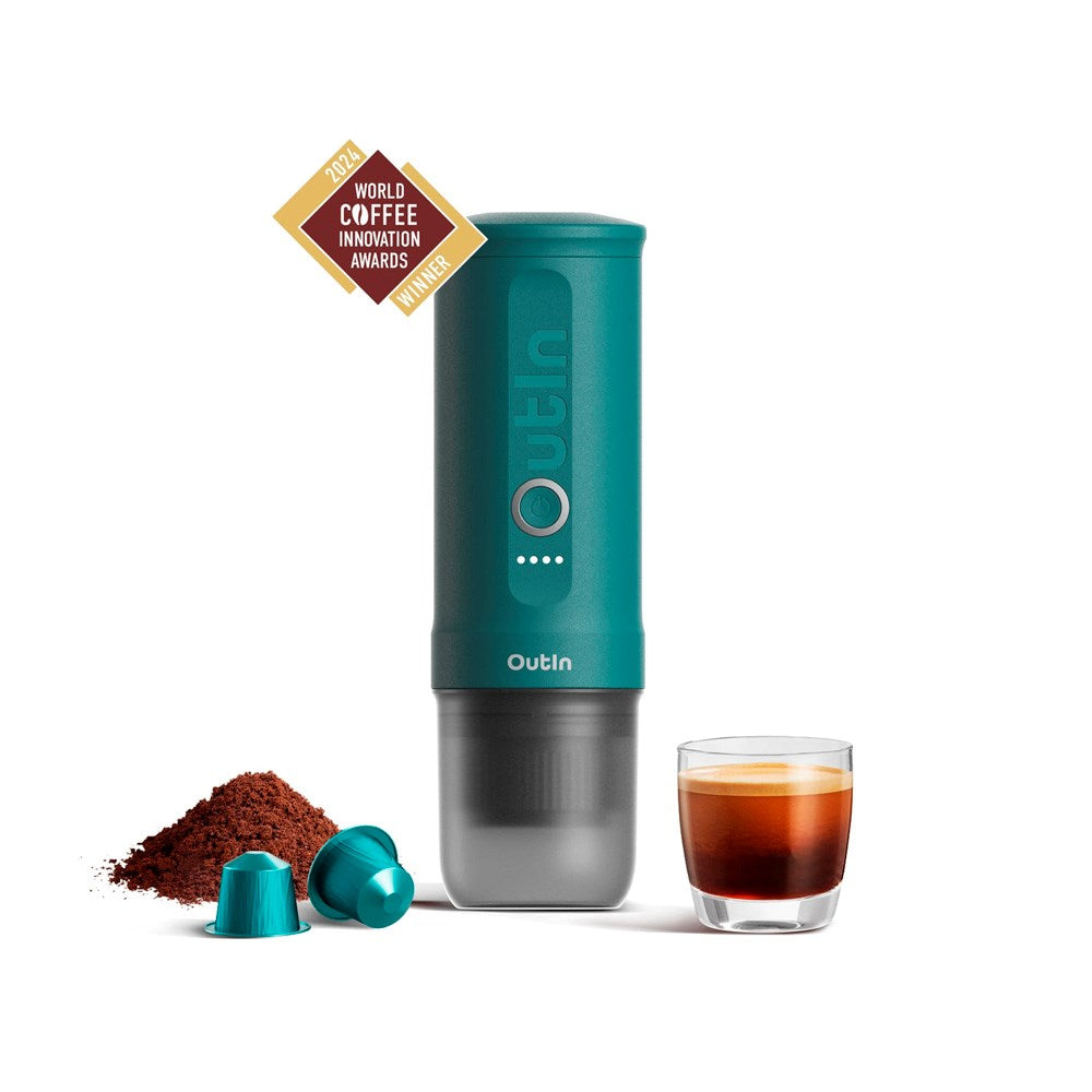 OutIn Nano Bærbar Espressomaskin - Teal