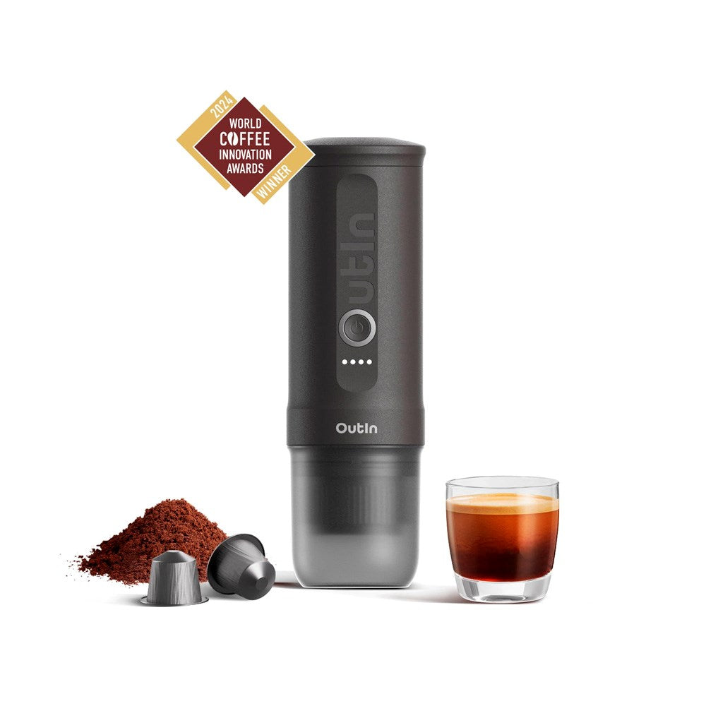 OutIn Nano Bærbar Espressomaskin - Space Grey