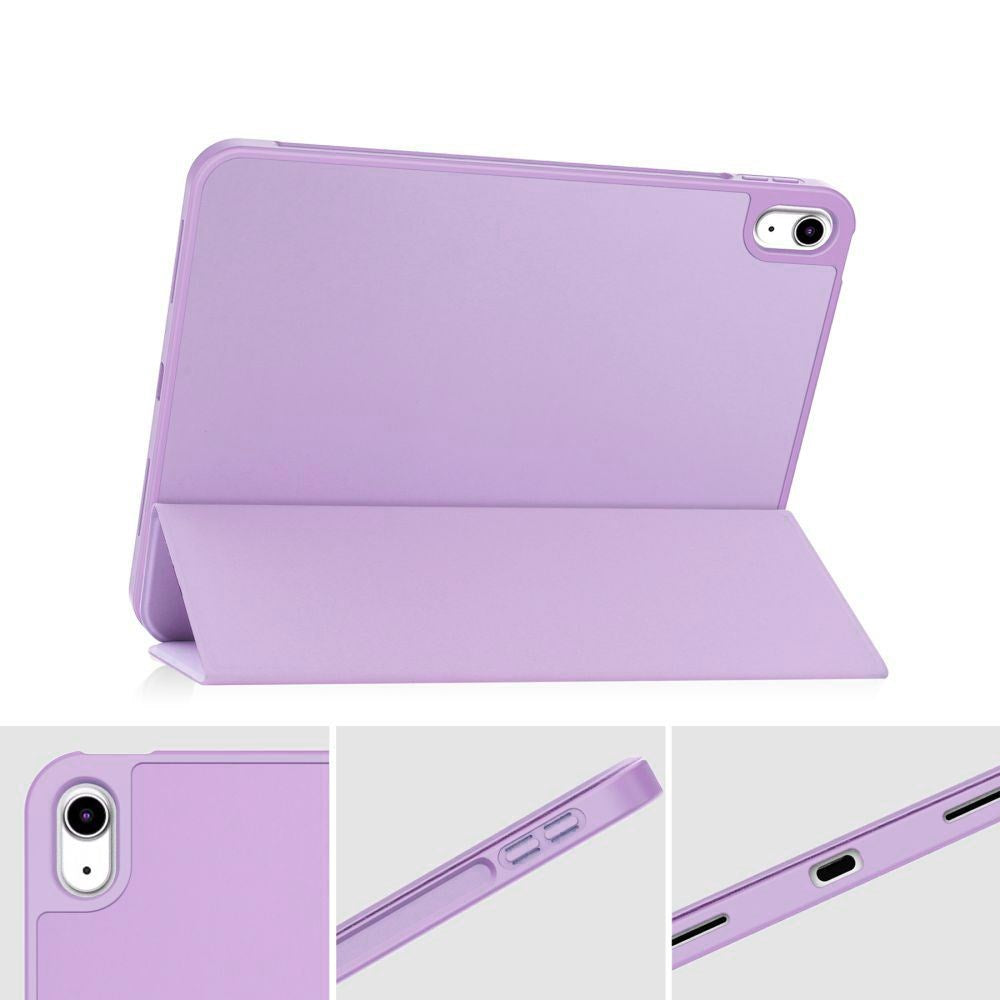 Tech-Protect iPad 11" (2025) / iPad 10.9" (2024/2022) SC Deksel m. Apple Pencil Holder - Fiolett