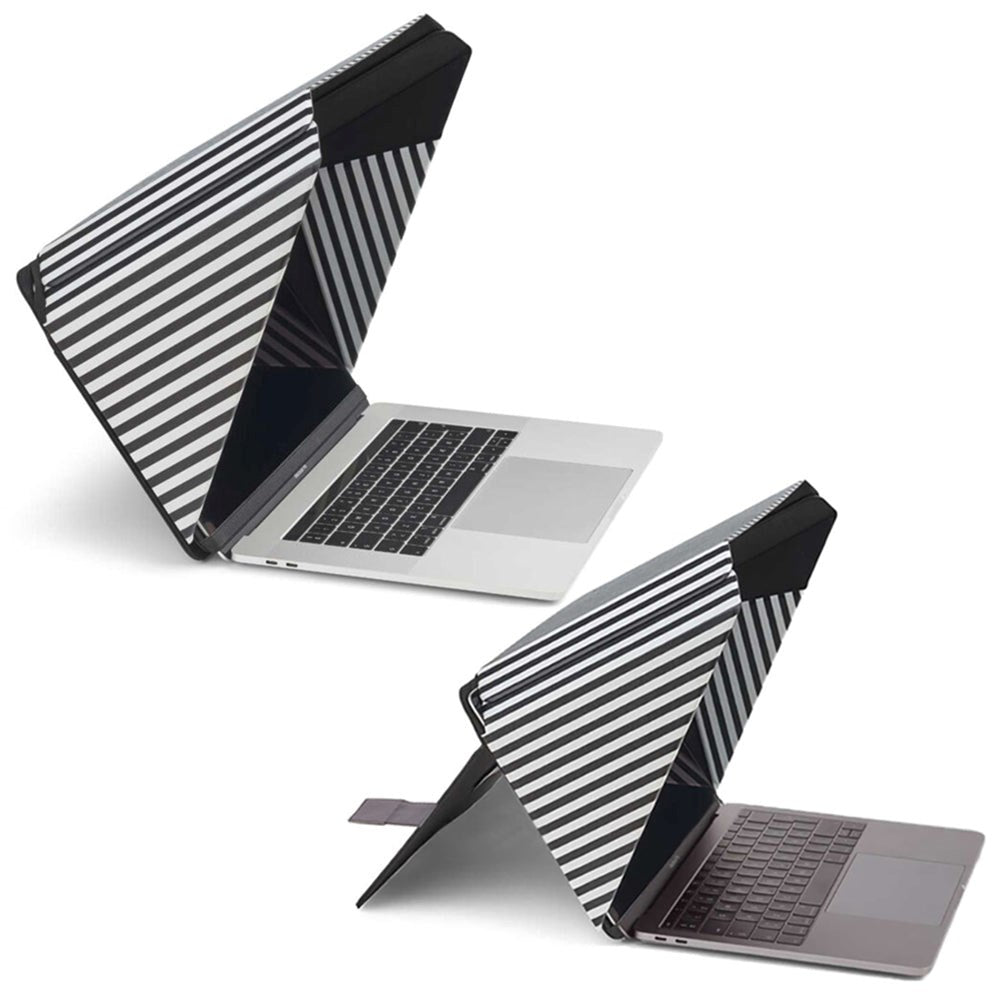 Universell Philbert Deksel til 12" / 13" / 14" Laptop m. Solskjold & Integrert Personvern - Striper