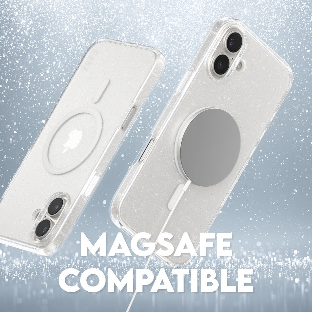 CARE by PanzerGlass iPhone 16 FLAGSHIP Urban Combat-deksel - MagSafe Kompatibel - Star Lit / White