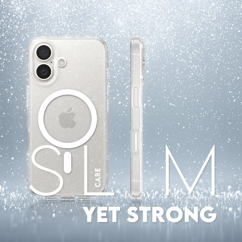 CARE by PanzerGlass iPhone 16 FLAGSHIP Urban Combat-deksel - MagSafe Kompatibel - Star Lit / White