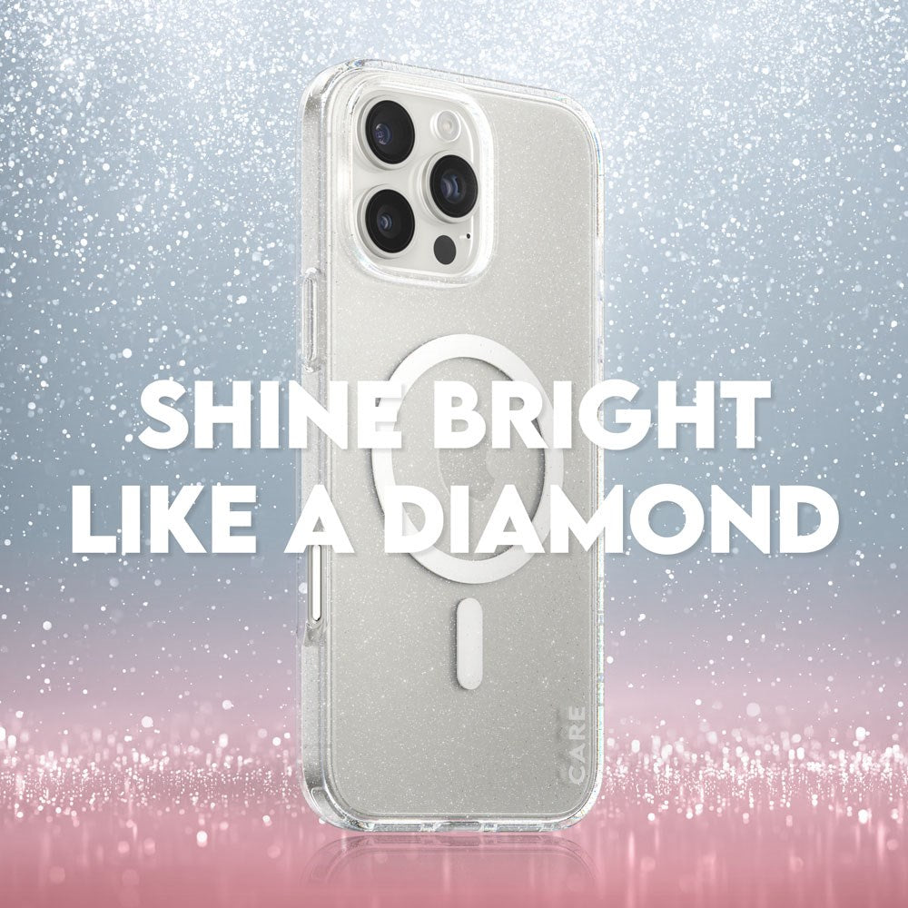 CARE by PanzerGlass iPhone 16 Pro Max FLAGSHIP Urban Combat-deksel - MagSafe Kompatibel - Star Lit / White