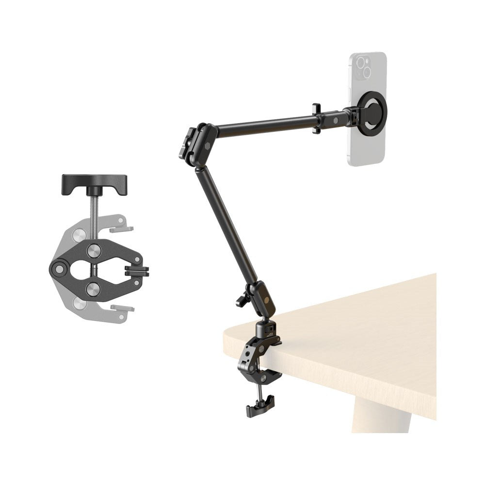 SmallRig 5626 Crab-Shaped Mobilholder til Bord - MagSafe Kompatibel - Svart