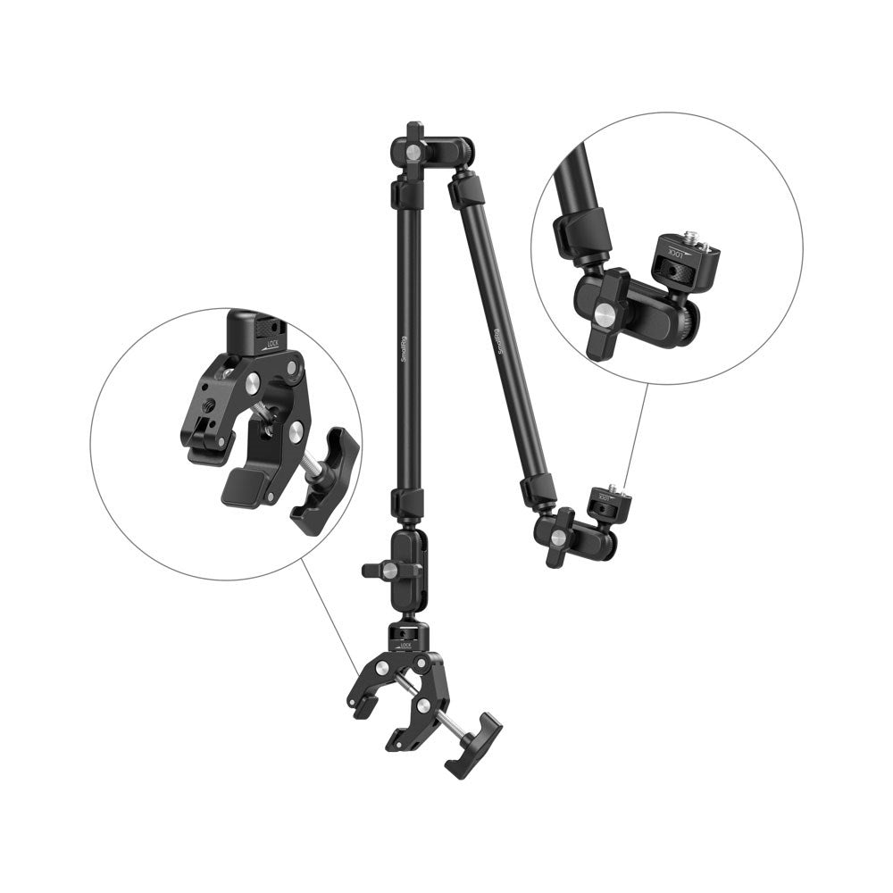 SmallRig 5625 Crab-Shaped Mobilholder til Bord - Svart