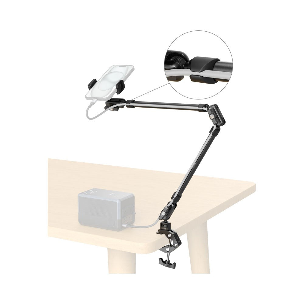 SmallRig 5625 Crab-Shaped Mobilholder til Bord - Svart