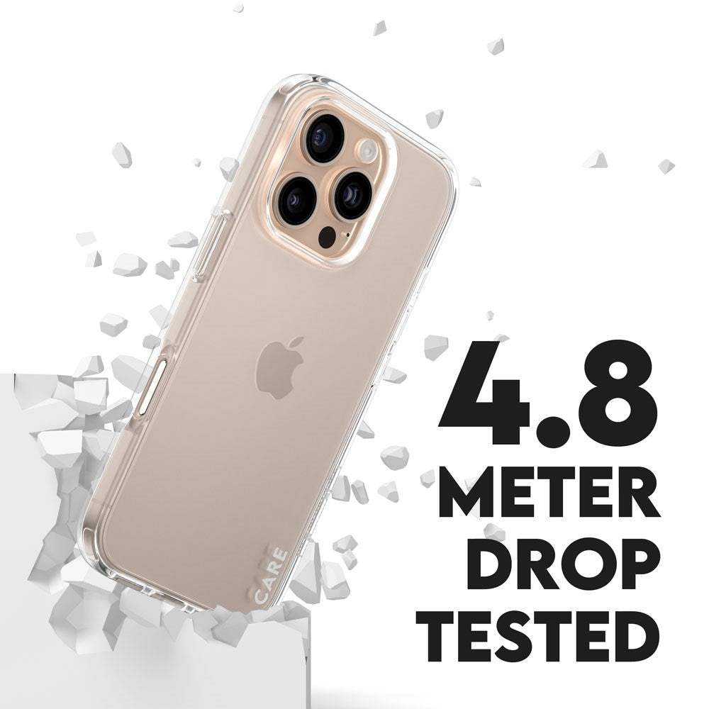 CARE by PanzerGlass iPhone 16 Pro FLAGSHIP Urban Combat-deksel - Transparent