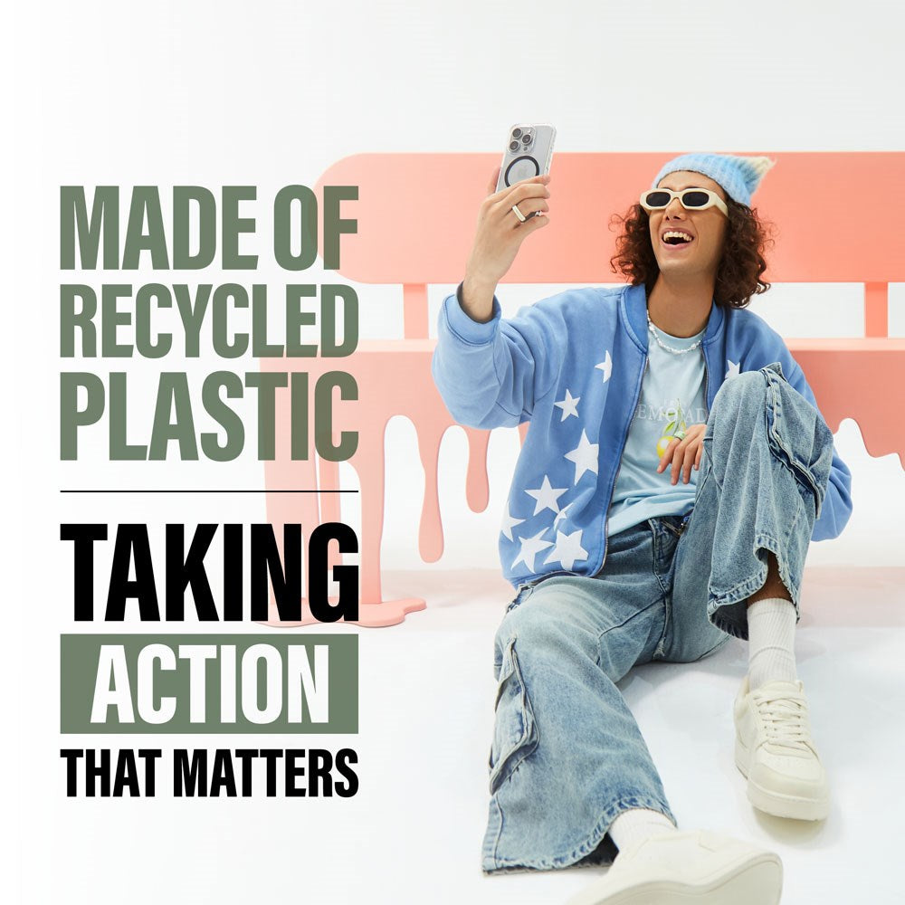 CARE by PanzerGlass iPhone 16 FLAGSHIP Urban Combat-deksel - Transparent / Black Frame