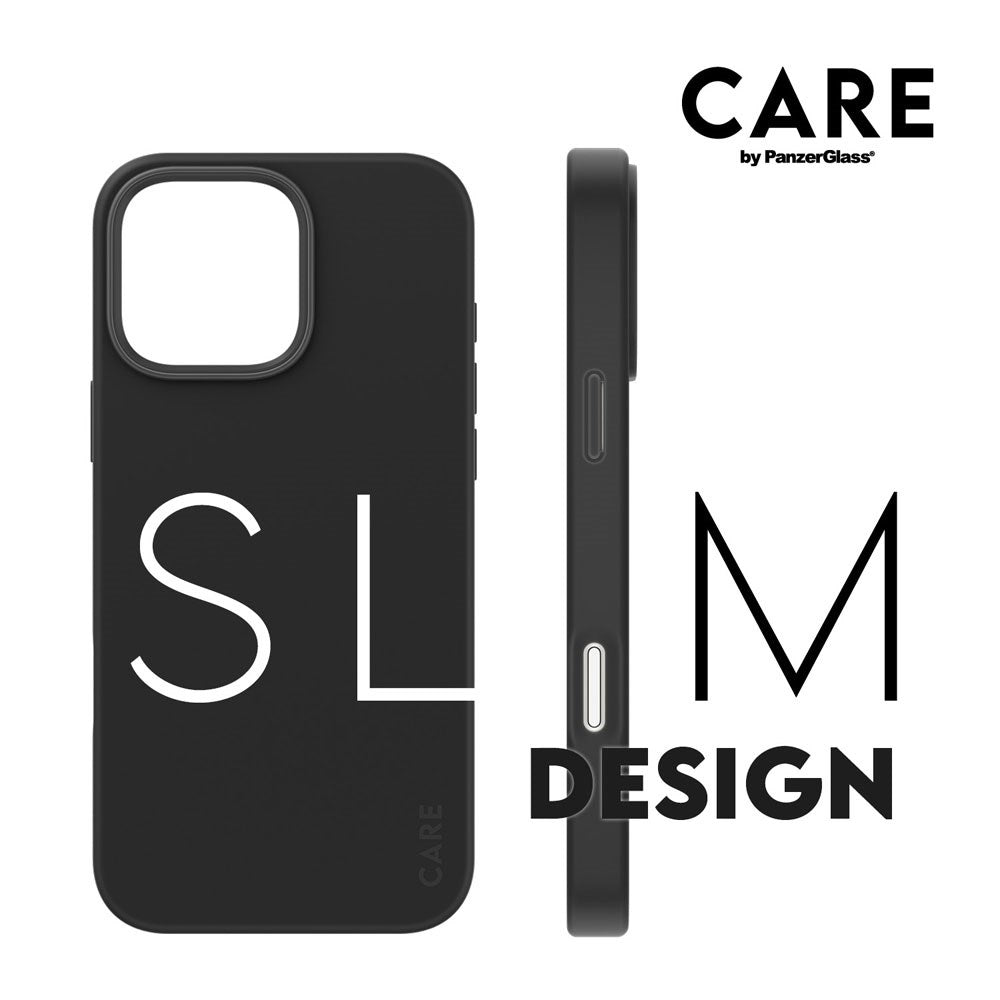 CARE by PanzerGlass iPhone 16 Pro Max FASHION Fearlessly Fashionable Deksel - MagSafe Kompatibel - Black