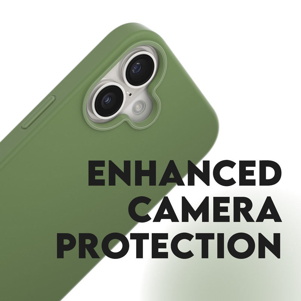 CARE by PanzerGlass iPhone 16 FASHION Fearlessly Fashionable Deksel - MagSafe Kompatibel - Piquant Green