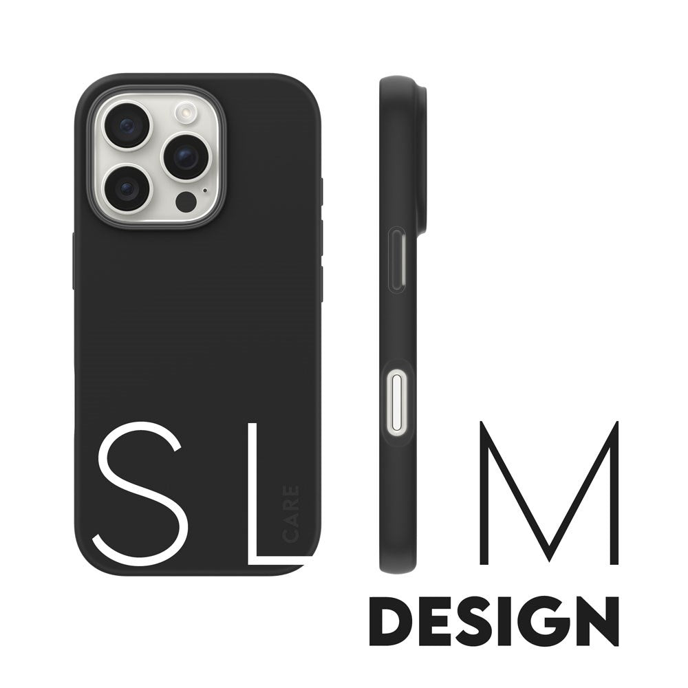 CARE by PanzerGlass iPhone 16 Pro FASHION Fearlessly Fashionable Deksel - Black