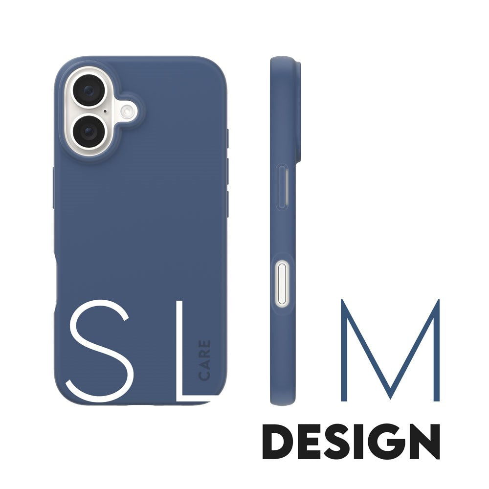 CARE by PanzerGlass iPhone 16 FASHION Fearlessly Fashionable Deksel - Coronet Blue