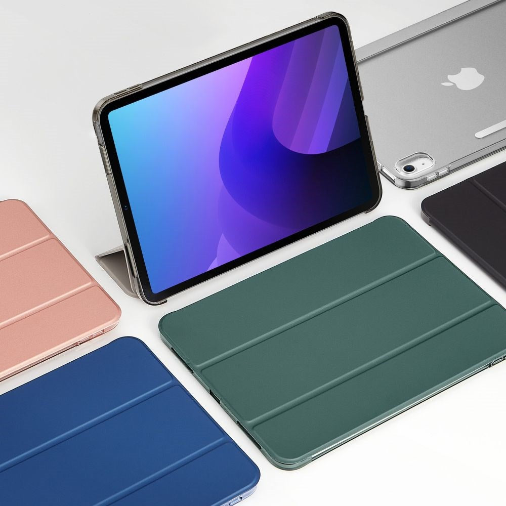 iPad 11" (2025) / iPad 10.9" (2024/2022) ESR Ascend Flip Tri-Fold Flipdeksel - Kunstskinn - Forest Green