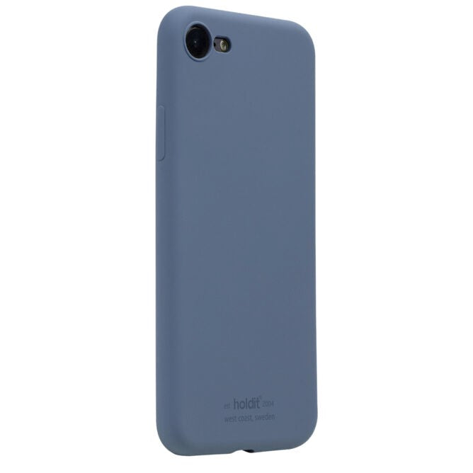 Holdit iPhone SE (2022 / 2020) / 8 / 7 Soft Touch Silikon Deksel - Pacific Blue