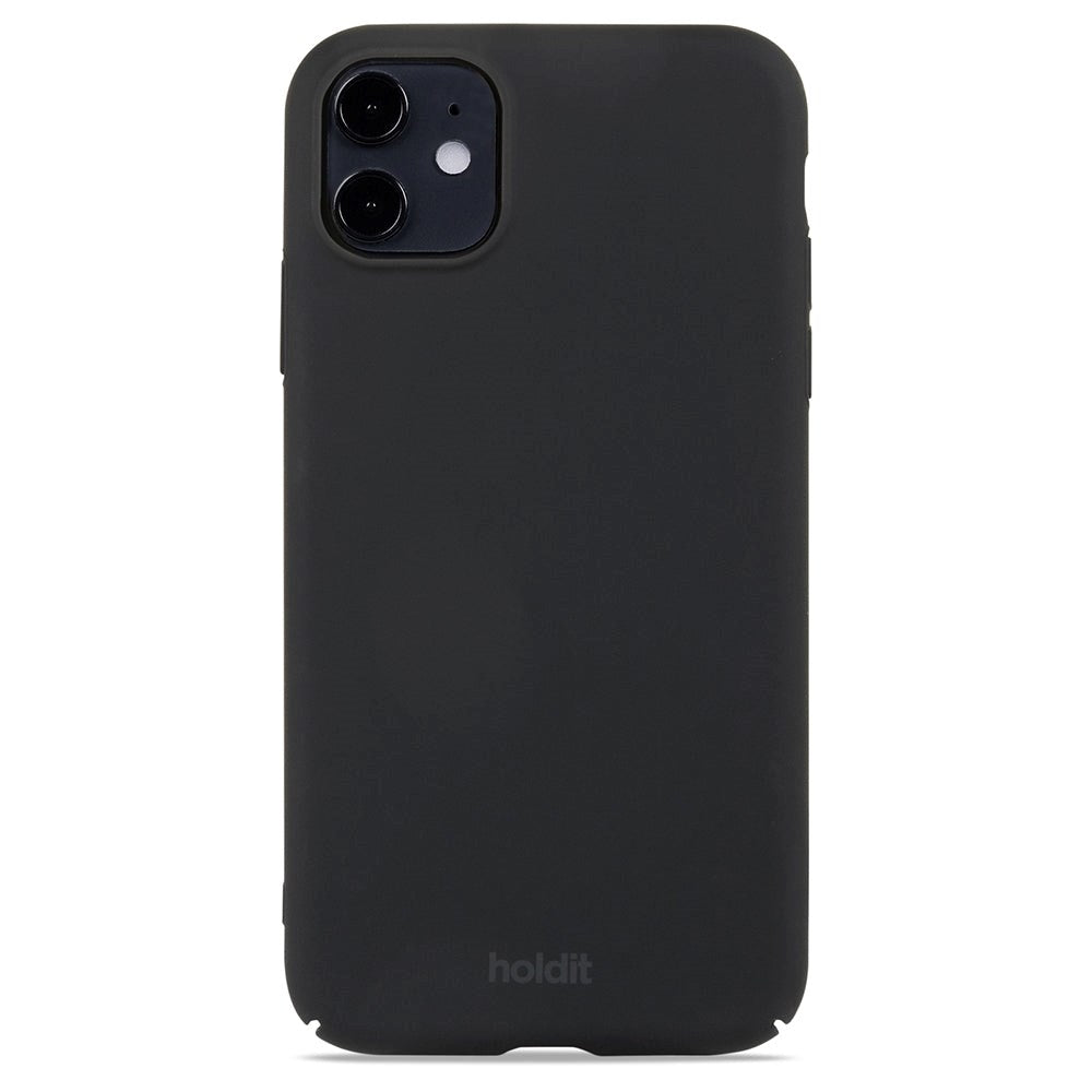 Holdit iPhone 11 Slim Plast Deksel - Black