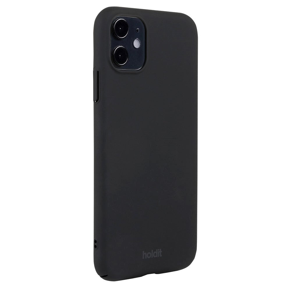 Holdit iPhone 11 Slim Plast Deksel - Black