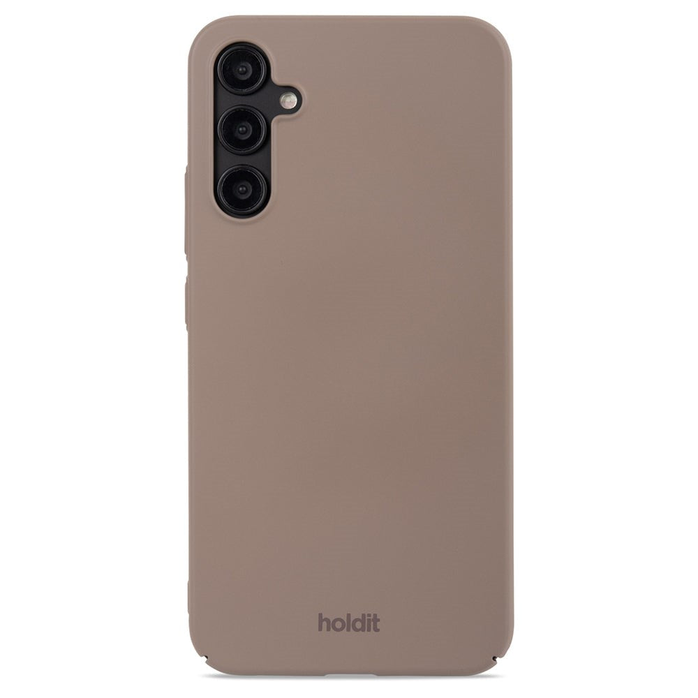 Holdit Samsung Galaxy A34 (5G) Slim Plast Deksel - Mocha Brown