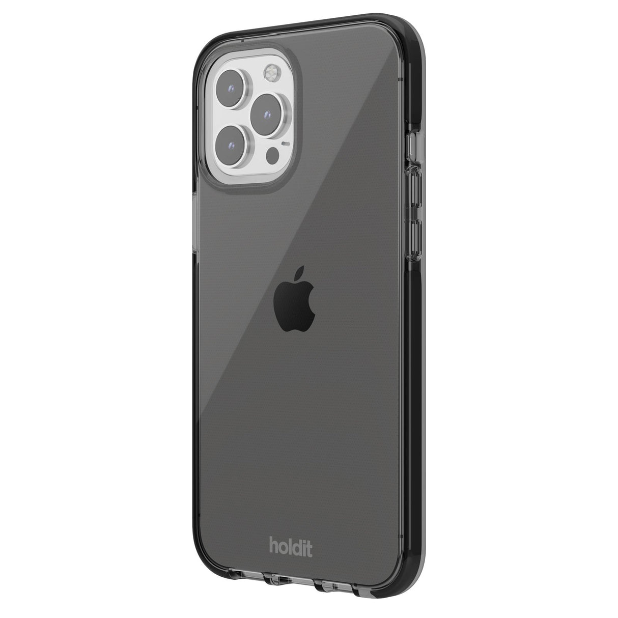 Holdit iPhone 15 Pro Max Seethru Deksel - Black
