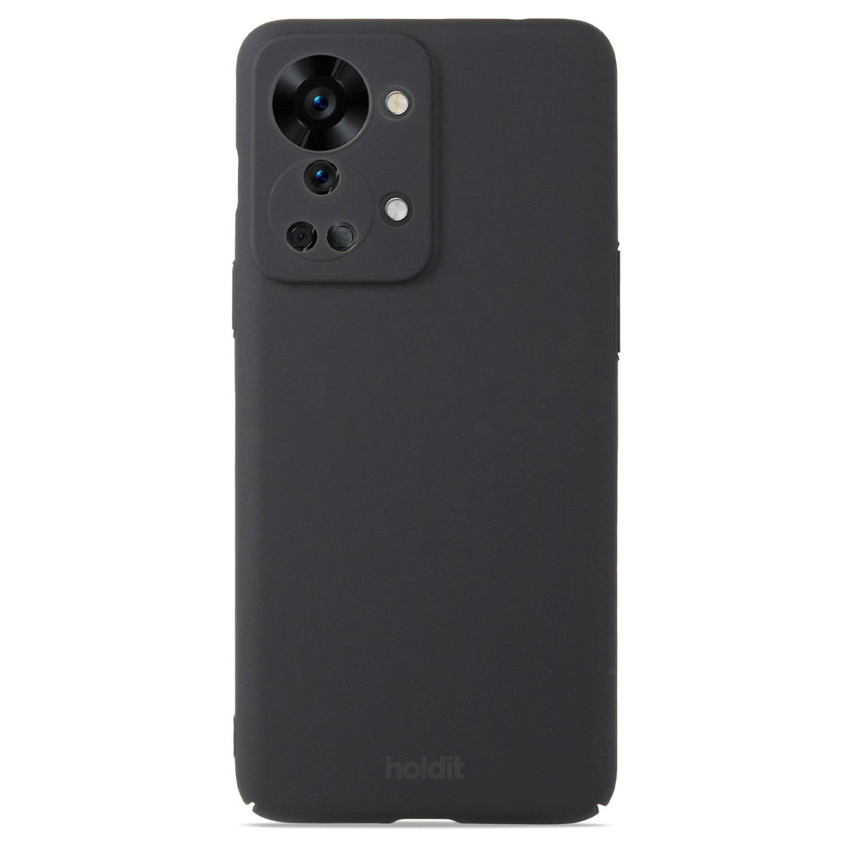 Holdit OnePlus Nord 2T (5G) Slim Plast Deksel - Svart