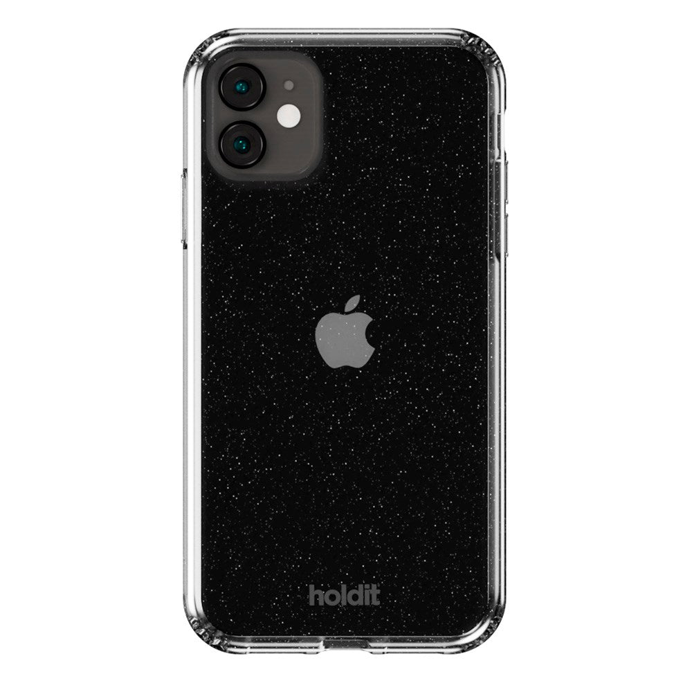 Holdit iPhone 11 / XR Glitter Deksel - Svart