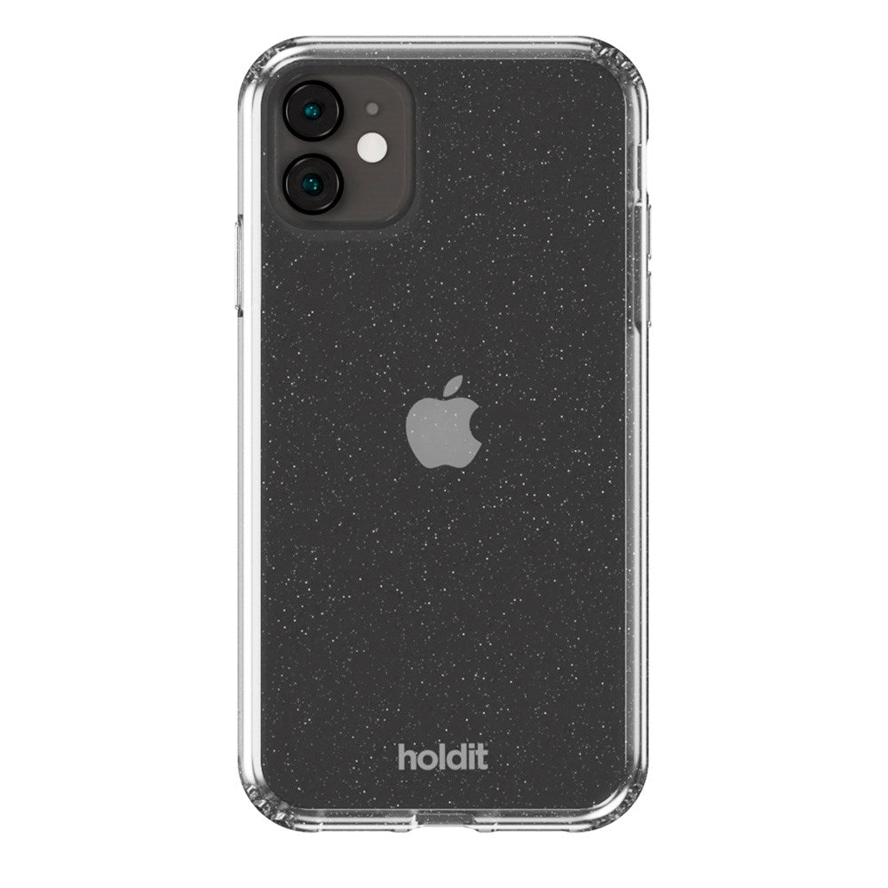 Holdit iPhone 11 / XR Glitter Deksel - Hvit