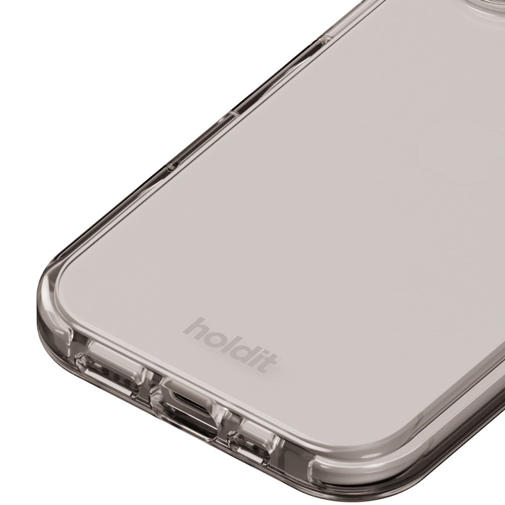 Holdit iPhone 16 Seethru Deksel - White