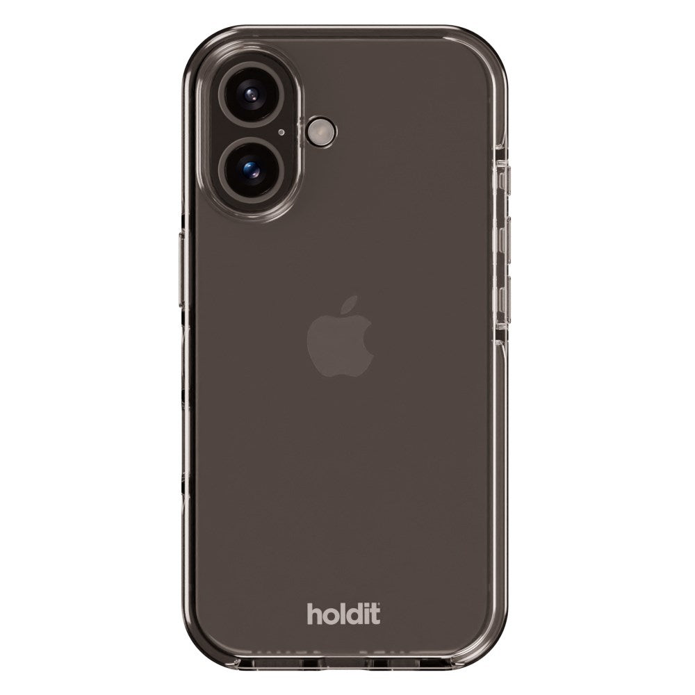 Holdit iPhone 16 Seethru Deksel - White