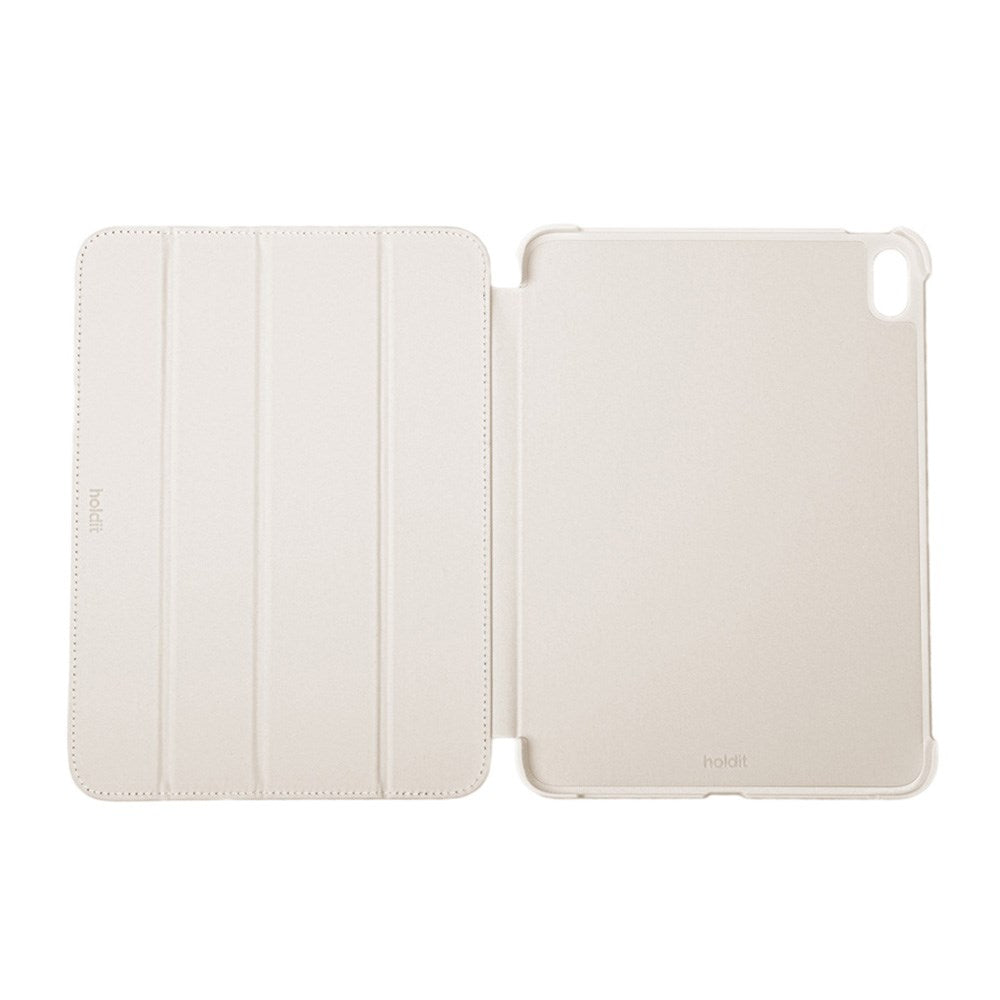 iPad 11" (2025) / iPad 10.9" (2024/2022) Holdit Smart Flip Deksel - Light Beige