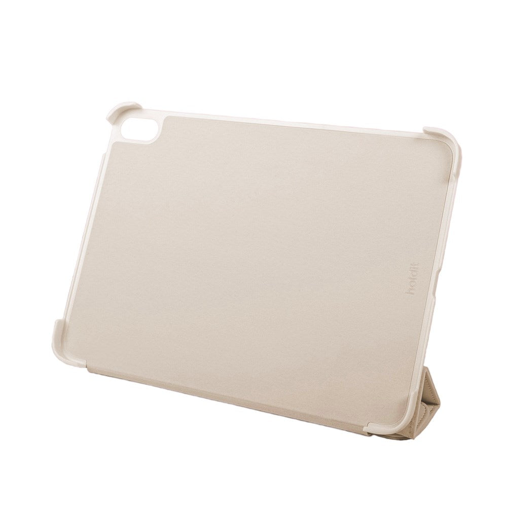iPad 11" (2025) / iPad 10.9" (2024/2022) Holdit Smart Flip Deksel - Light Beige