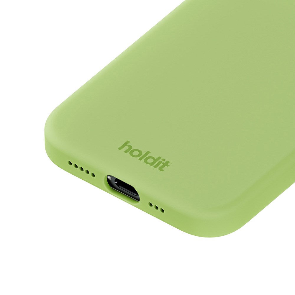 Holdit iPhone 15 Pro Soft Touch Silikon Deksel - Matcha