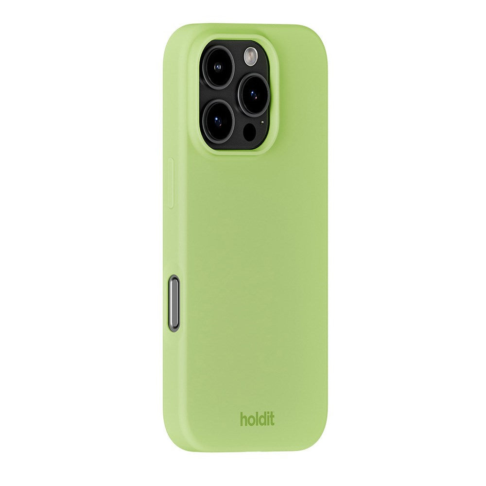 Holdit iPhone 16 Pro Max Soft Touch Silikon Deksel - Matcha