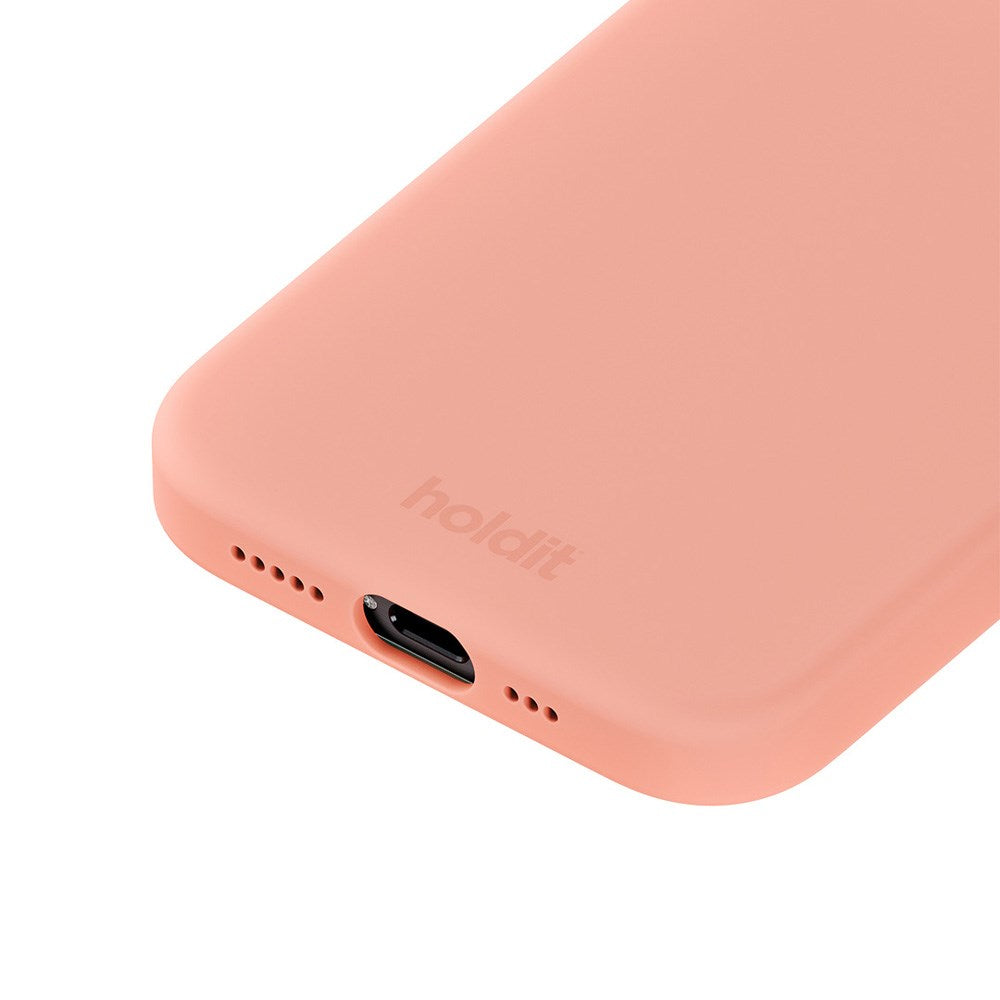 Holdit iPhone 15 Pro Max Soft Touch Silikon Deksel - Pink Grape