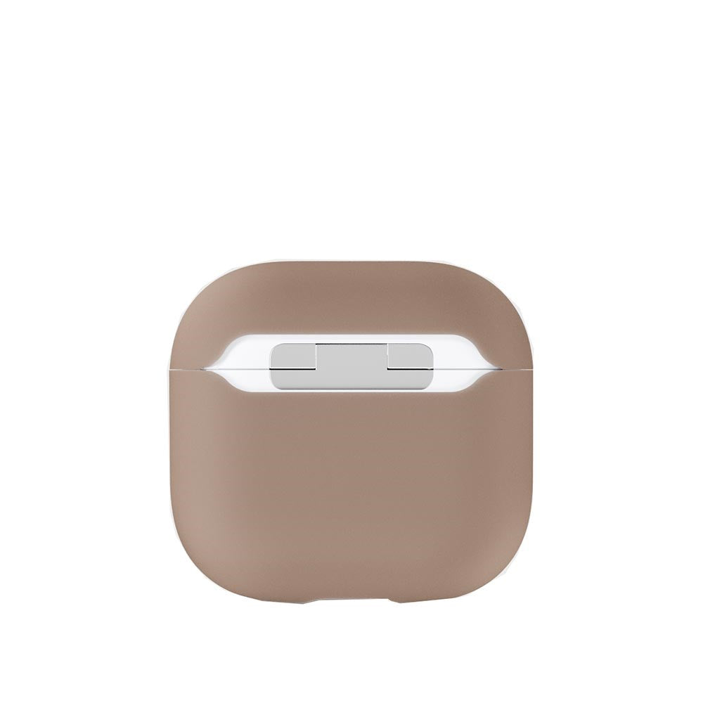 Holdit Nygård Silikonedeksel Til AirPods 4 - Mocha Brown