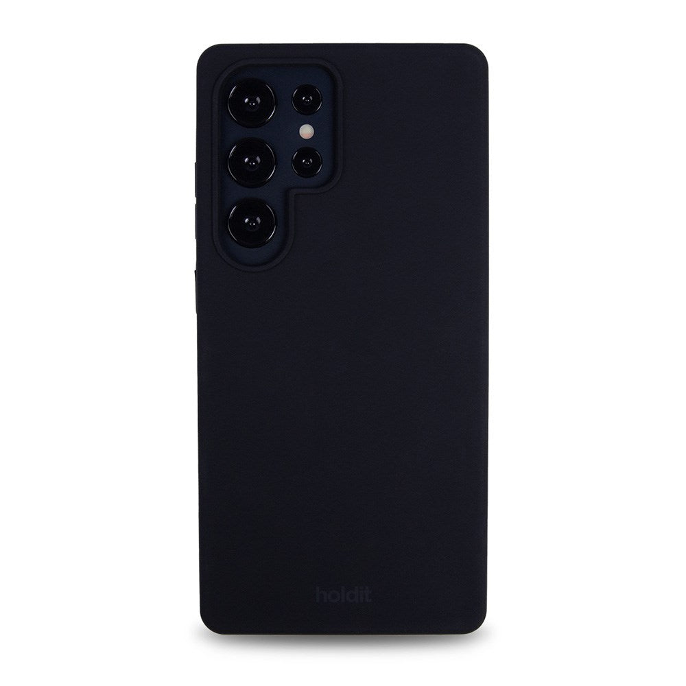 Holdit Samsung Galaxy S25 Ultra Soft Touch Silikon Deksel - Svart