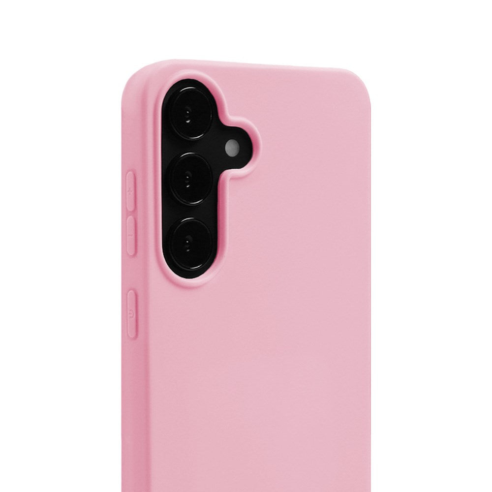 Holdit Samsung Galaxy S25 Soft Touch Silikon Deksel - Pink