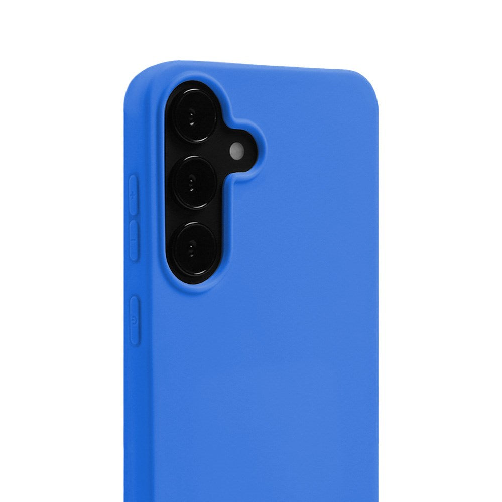 Holdit Samsung Galaxy S25 Soft Touch Silikon Deksel - Sky Blue