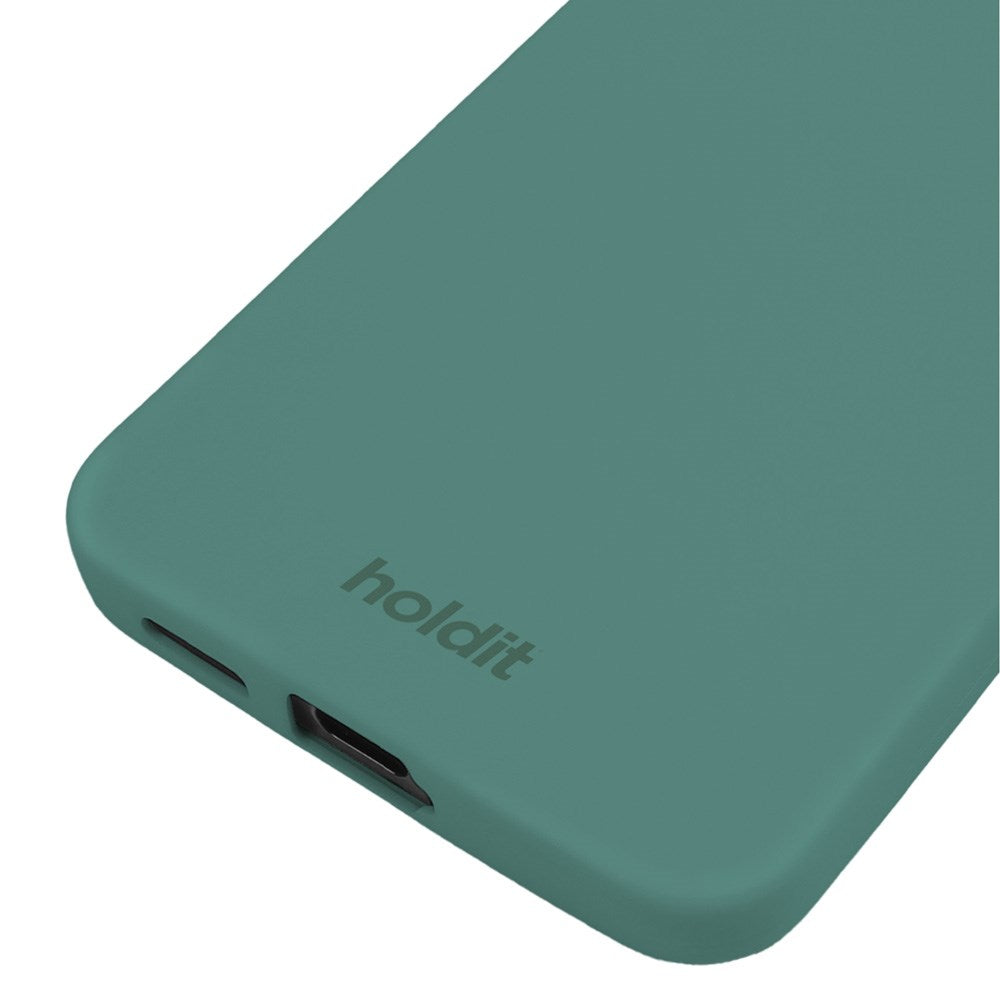 Holdit Samsung Galaxy S25 Soft Touch Silikon Deksel - Moss Green