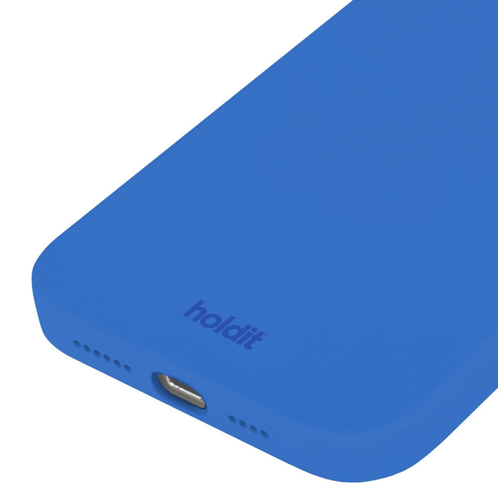 Holdit iPhone 15 Pro Soft Touch Silikon Deksel - Sky Blue