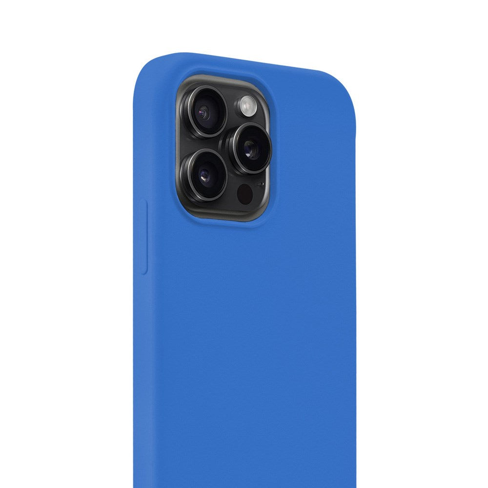 Holdit iPhone 15 Pro Soft Touch Silikon Deksel - Sky Blue