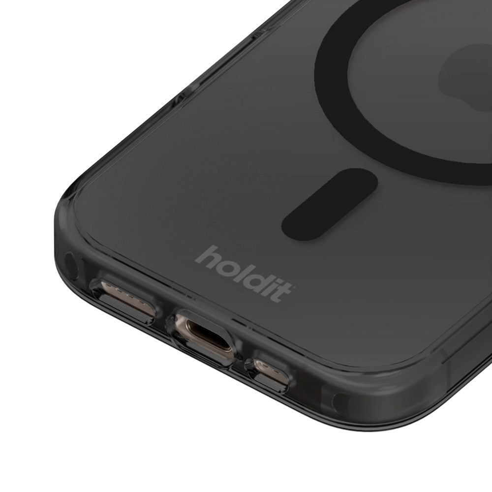 Holdit iPhone 16 Pro MagSafe Deksel - Black